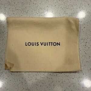 Louis Vuitton Cream Dust Pouch Victorine Wallet